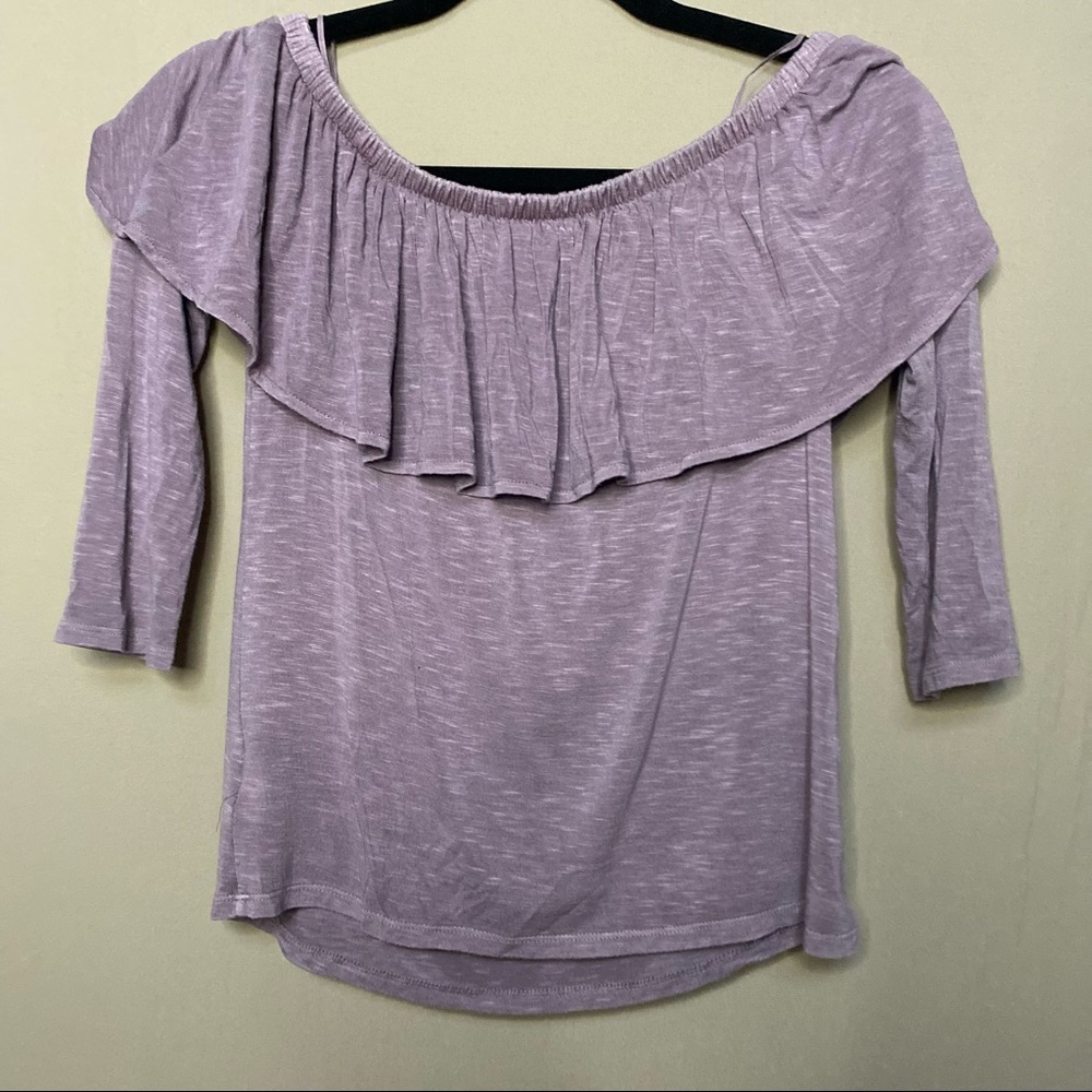 American eagle off the shoulder top